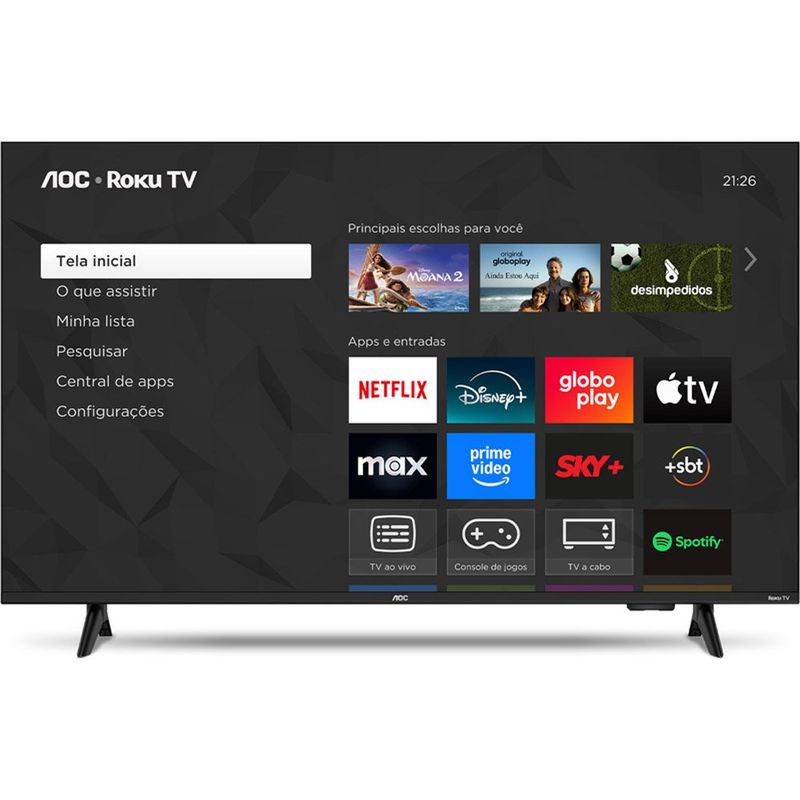 SMART TV AOC ROKU 32 DLED 32S5155/78